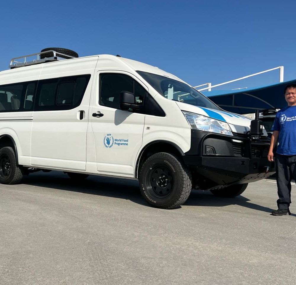 Toyota Hiace 4WD conversion